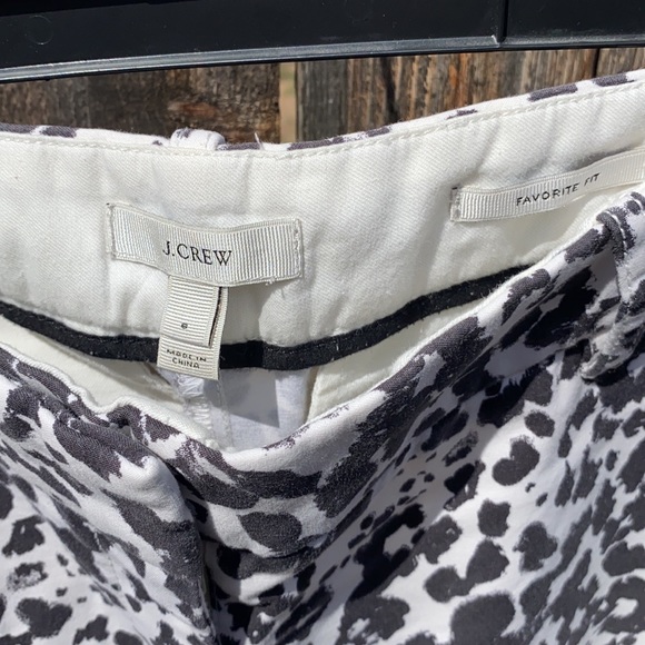 J. Crew Bennett cropped chino snow leopard - Picture 3 of 6